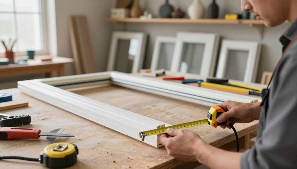 Fenster ausmessen