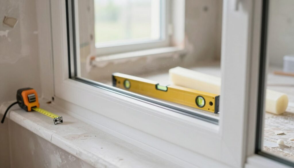 fachgerechte Fenstermontage