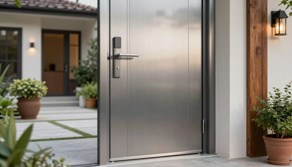 haustüren aus aluminium.