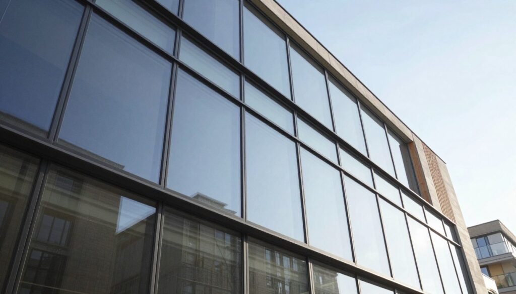 moderne glasfenster und wärmeschutzverglasung